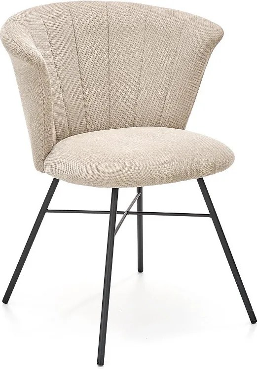 Krzesło tapicerowane K459 beżowe