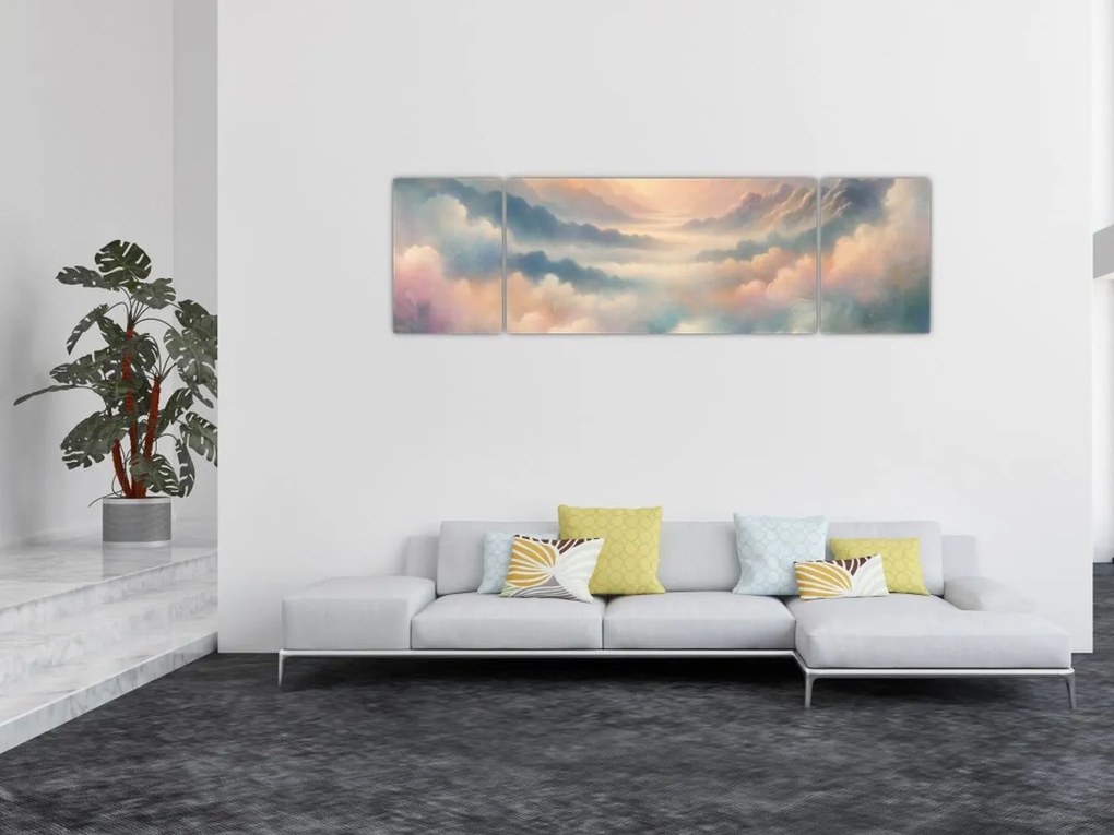 Obraz - Chmury (170x50 cm)