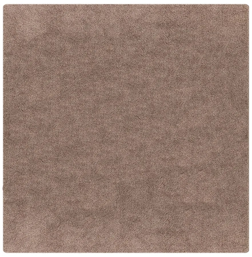 Brązowy dywan antypoślizgowy 120x120 E2-N59