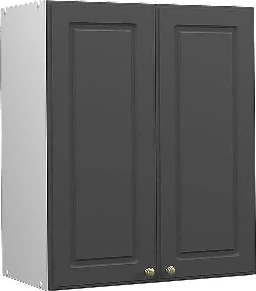 Szafka ścienna antracytowo-złoty 60x34.1x72 fame-line