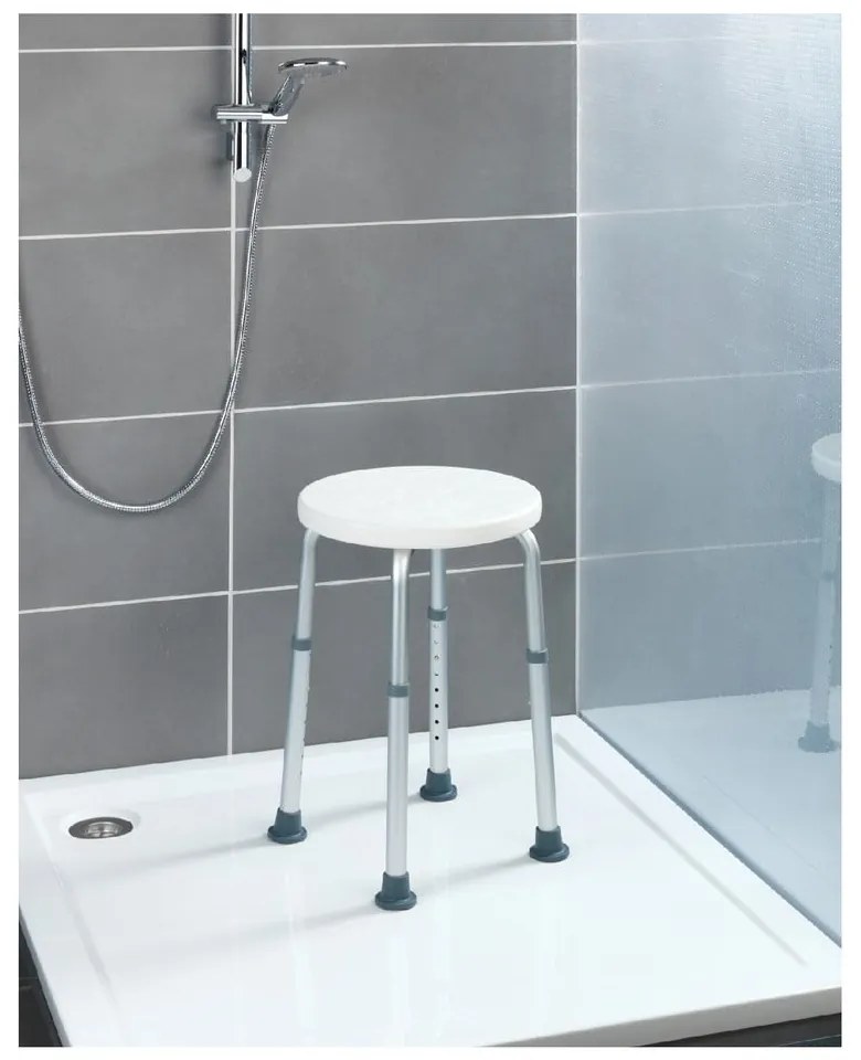 Taboret do wanny lub pod prysznic Wenko Bath/Shower Stool, 45x45 cm