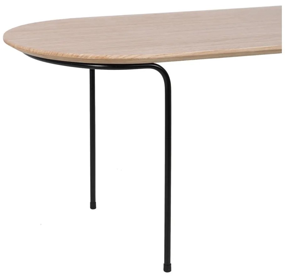 Stolik z blatem w dekorze dębu 40x100 cm Nude – Ixia
