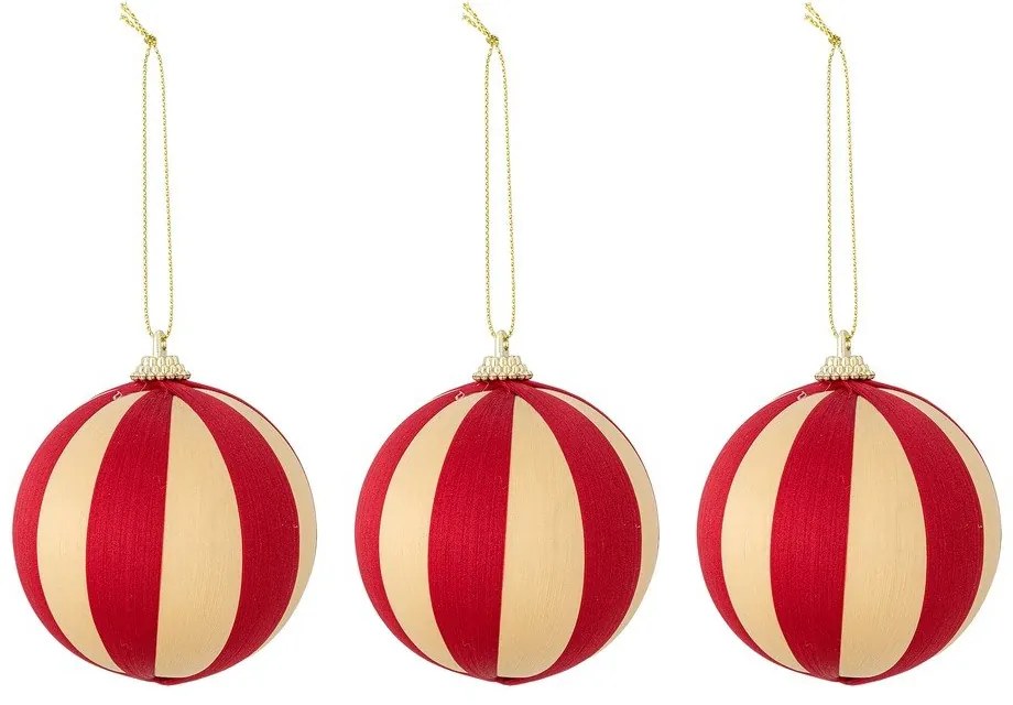 Bombki zestaw 3 szt. ø 8 cm Wynn – Bloomingville