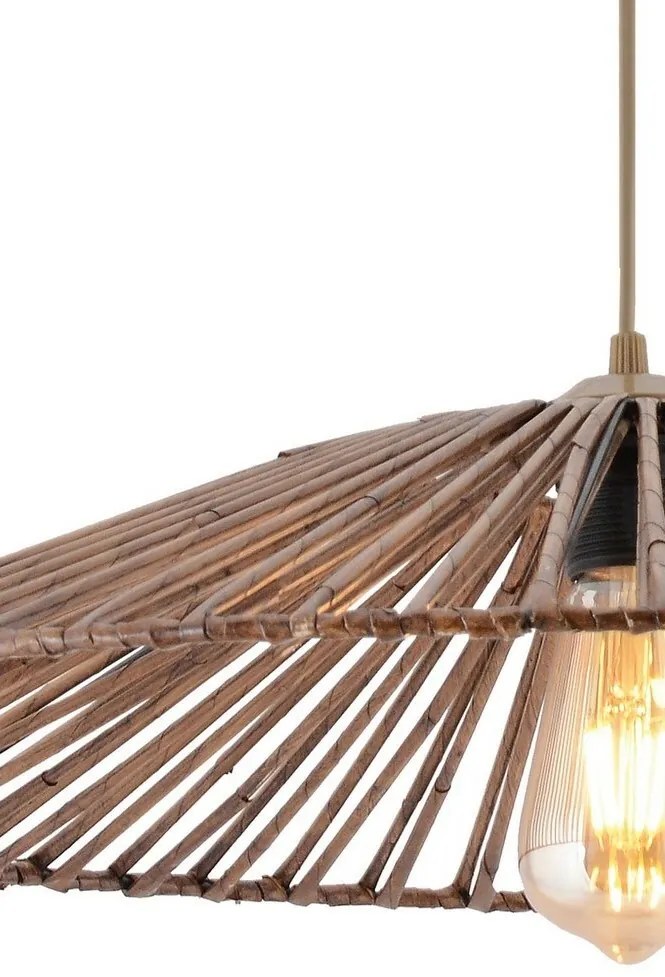 Lampa wisząca Conic, brązowy