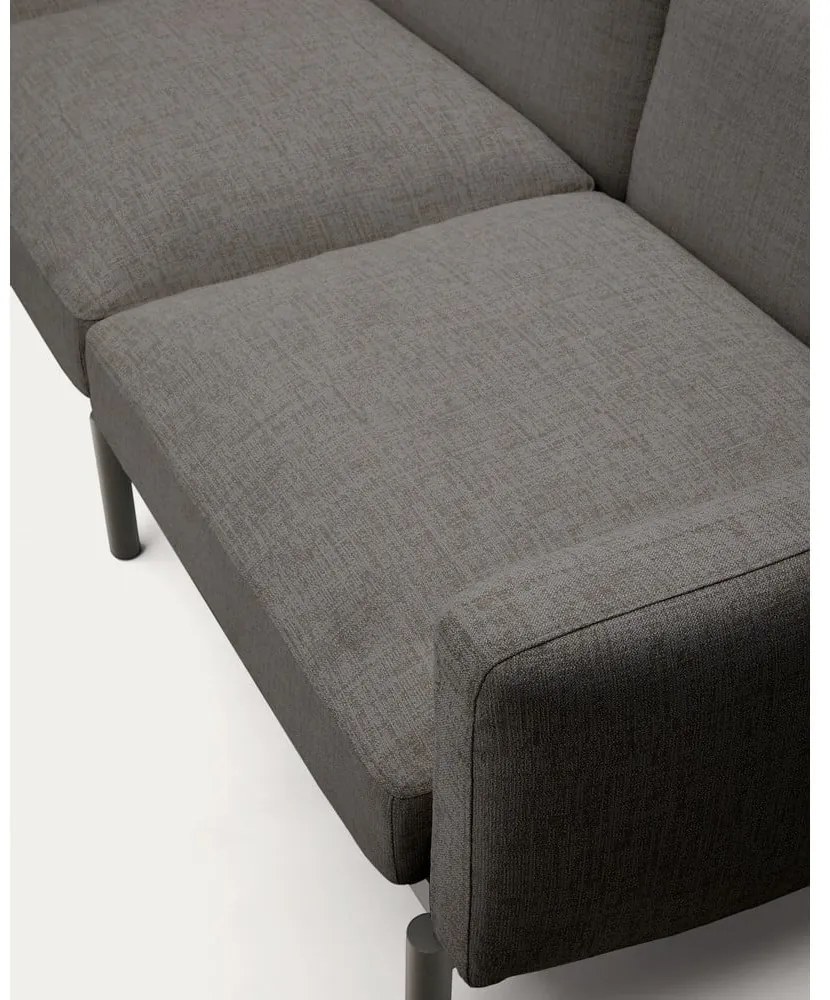 Ciemnoszara modułowa sofa ogrodowa 292 cm Sorells – Kave Home