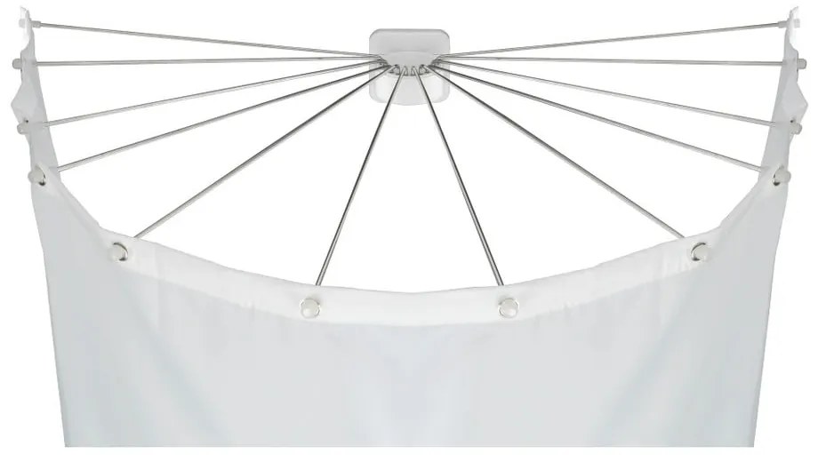 Okrągły uchwyt na zasłonę prysznicową Wenko Shower Umbrella