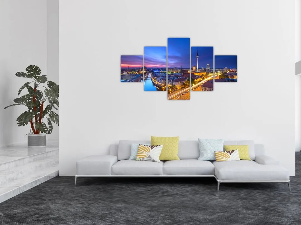 Obraz - Niebieskie niebo nad Berlinem (125x70 cm)