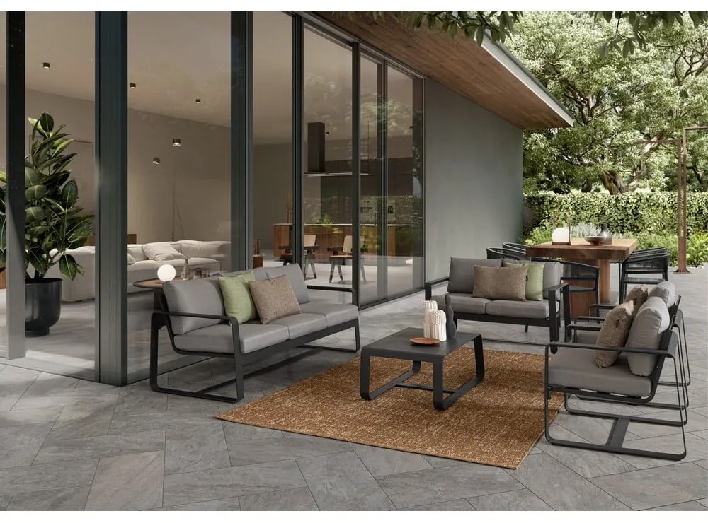 Aluminiowy stolik ogrodowy 62x105 cm Merrigan – Bizzotto