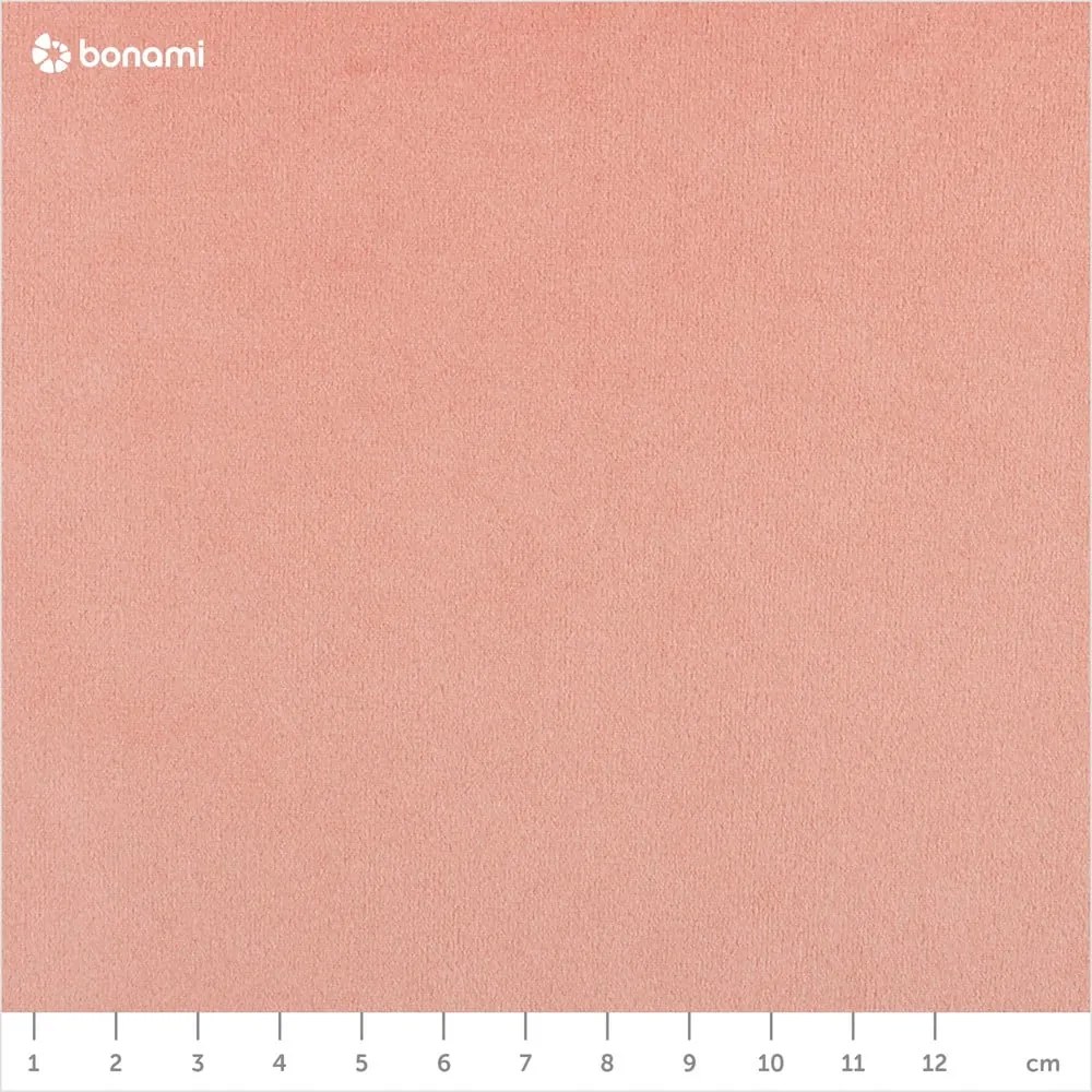 Różowa aksamitna sofa Milo Casa Santo, 219 cm