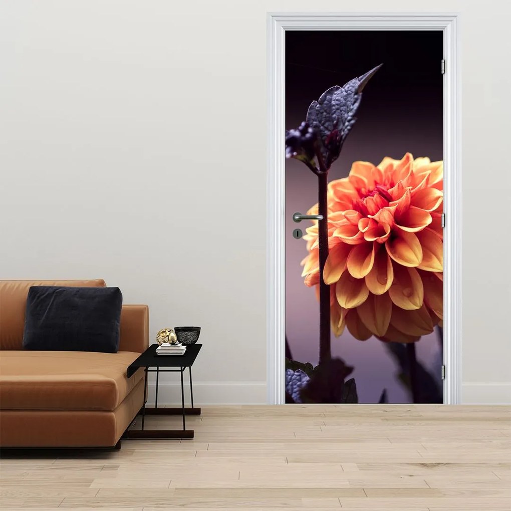 Fototapeta na drzwi - Kwiat (95x205cm)