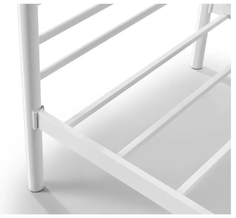 Białe piętrowe łóżko dziecięce 90x190 cm R70 – Kalune Design