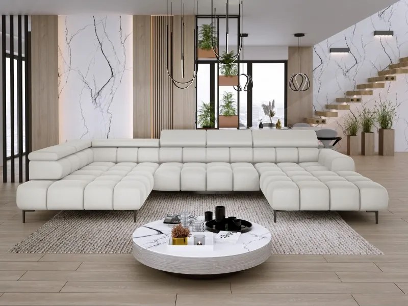 Narożnik PLAZA XL Lewostronny Tkanina SOLAR 01 WERSAL