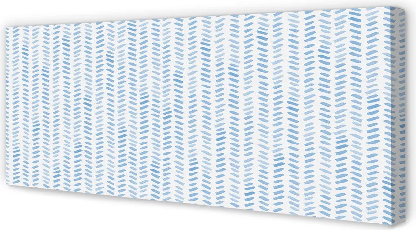 Obraz drukowany na płótnie Niebieska Jodełka