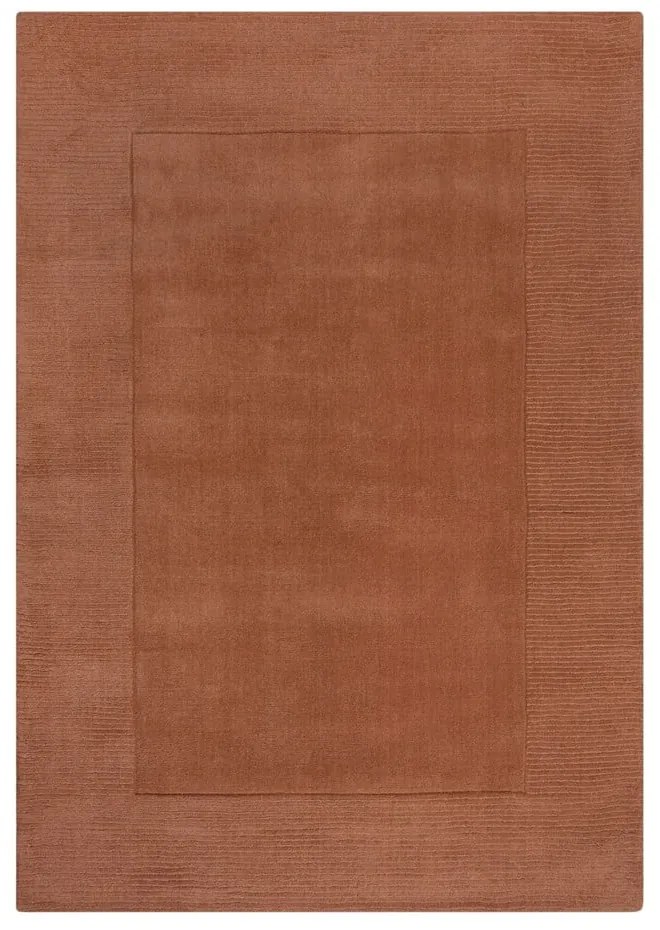 Ceglasty dywan wełniany 120x170 cm – Flair Rugs