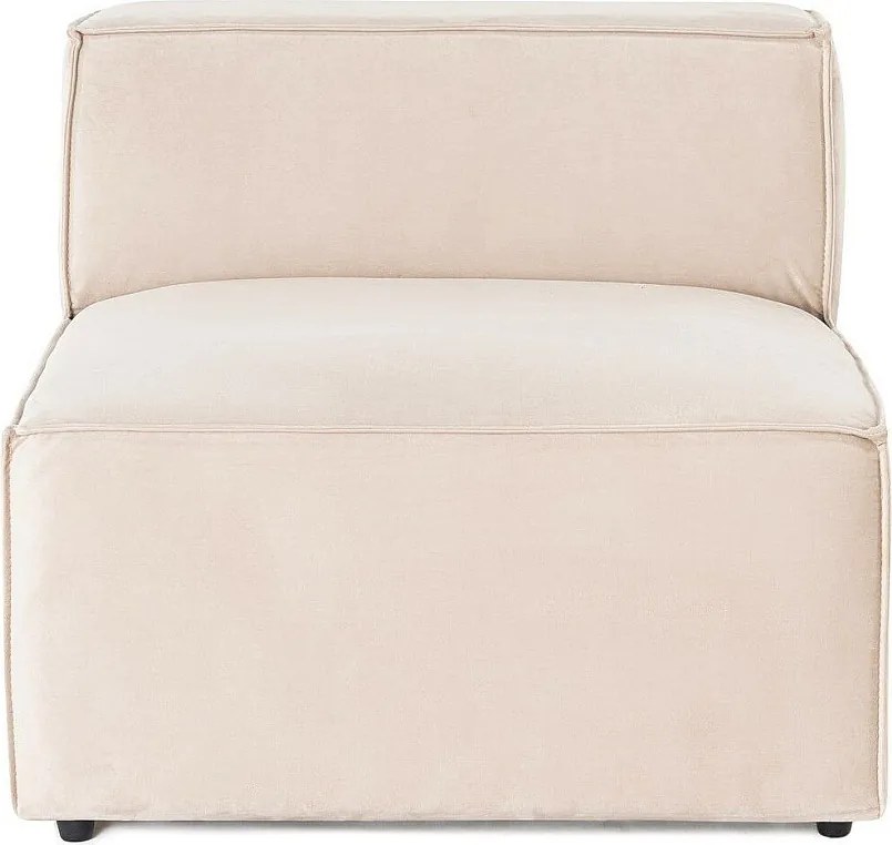 Elegancki fotel 1-osobowy, kremowy len, 83 x 108 x 65 cm | Stelaż ze 100% drewna grabowego, pianka DNS 32, nóżki z tworzywa sztucznego | Idealny do salonu