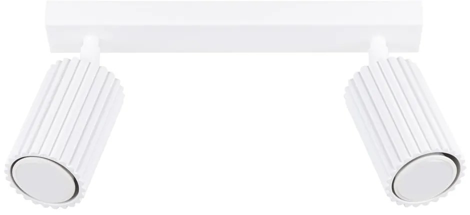Biała lampa punktowa 6,5x30 cm Gleam – Sollux