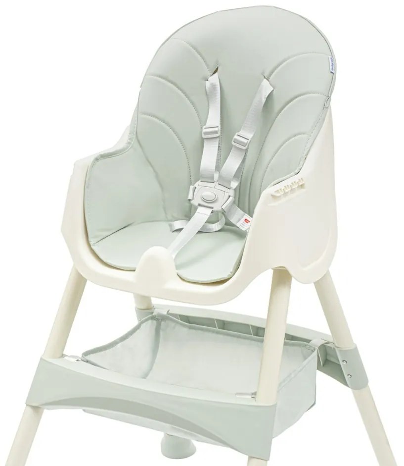 Krzesło do jadalni Baby Mix Nora zielone, 51 x 43x 27 cm