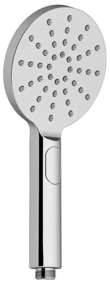 Ravak X07P233 - Ręczna słuchawka prysznicowa FLAT z przyciskiem, chrom błyszczący