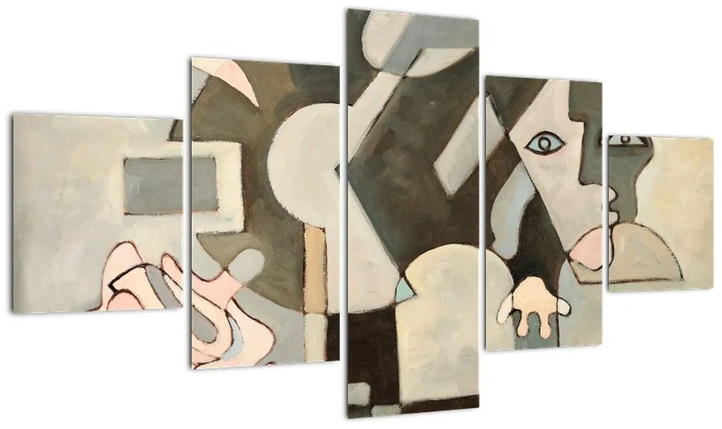 Obraz - Kubizm (125x70 cm)