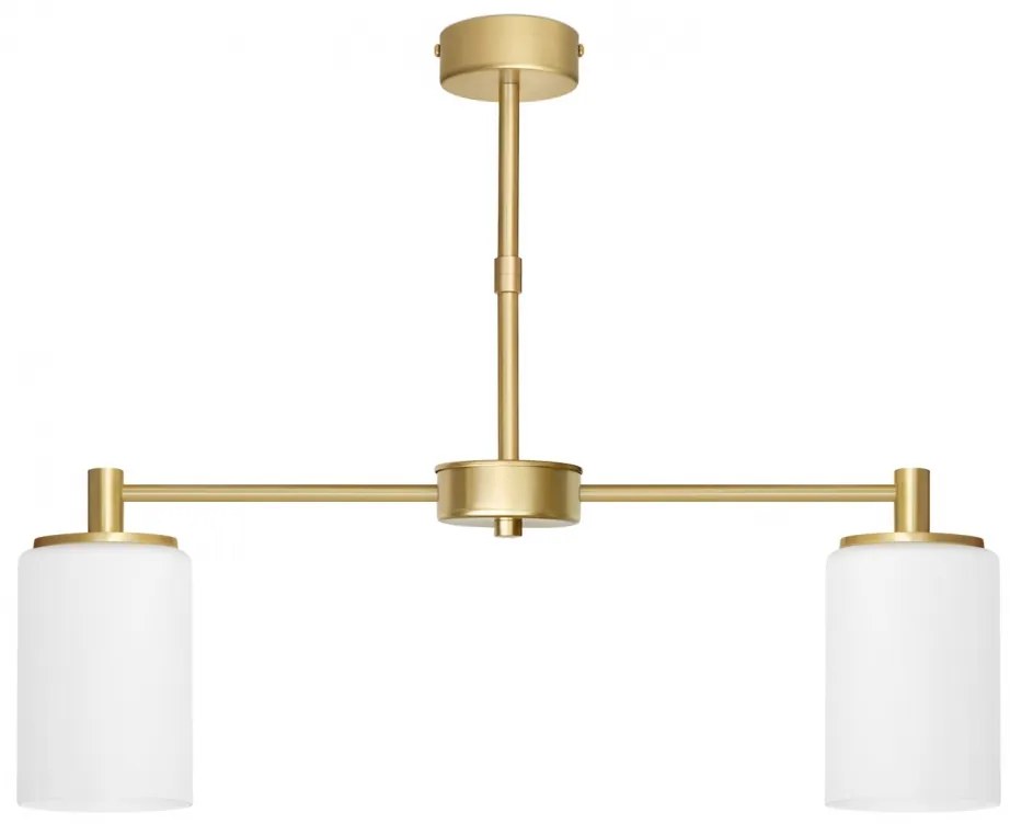 Prosty złoty żyrandol KR-S2