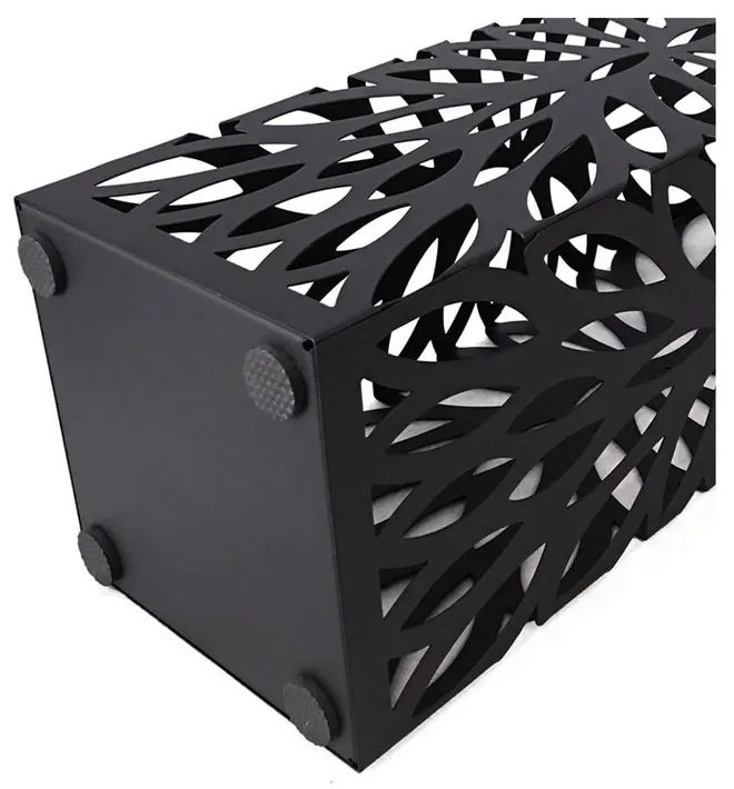 SongmicsHome Stojak na parasole FLORE, 15,5x15,5x49cm, czarna