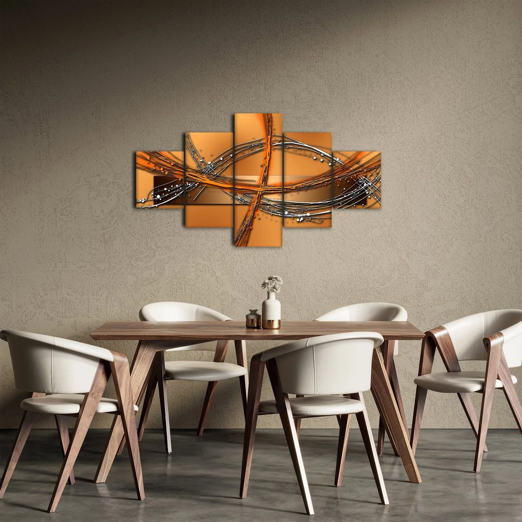 Abstrakcyjny obraz (125x70 cm)