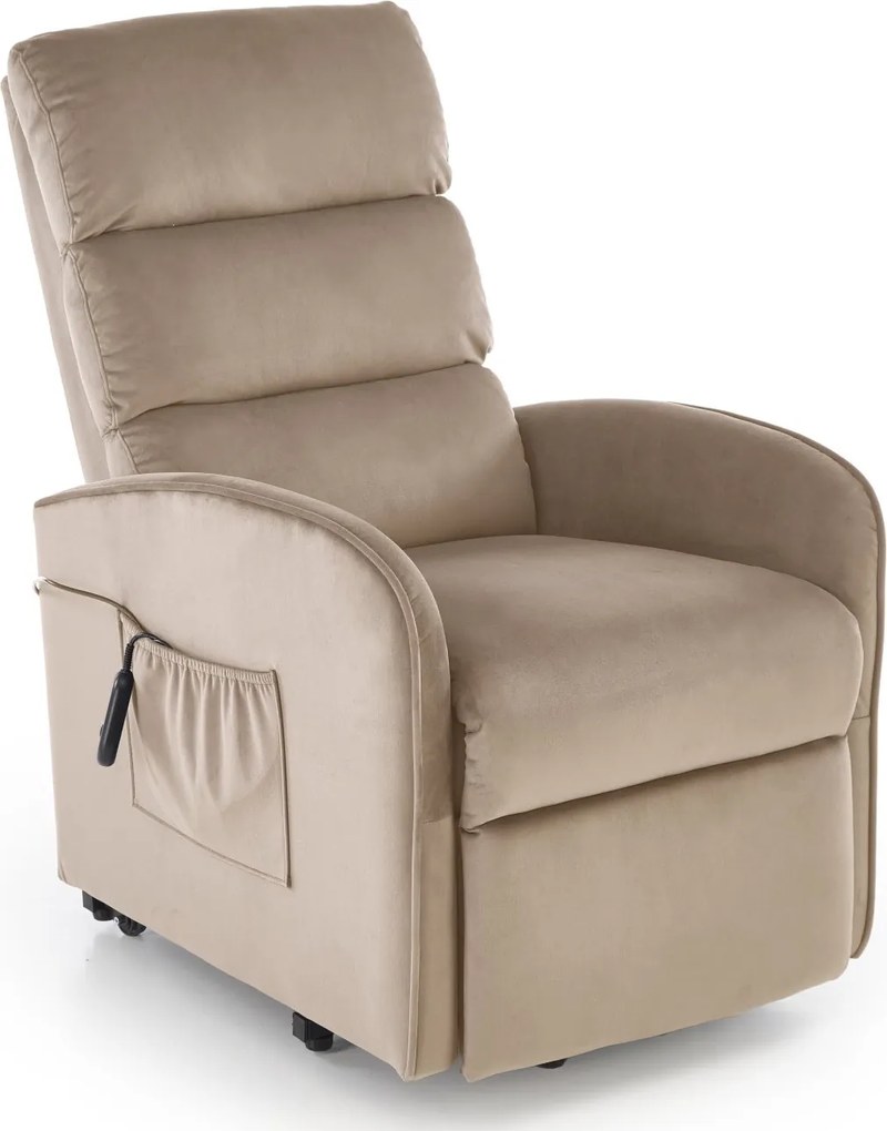 Fotel rozkładany elektrycznie wspomagający wstawanie Maroni Halmar