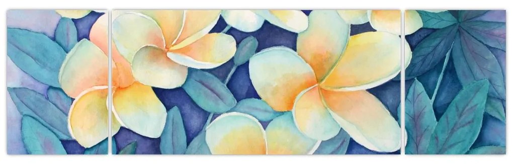 Obraz - Tropikalne krzewy (170x50 cm)