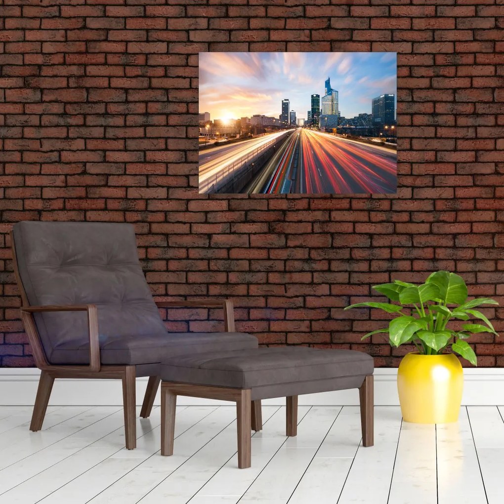 Obraz - Droga wielkiego miasta (70x50 cm)
