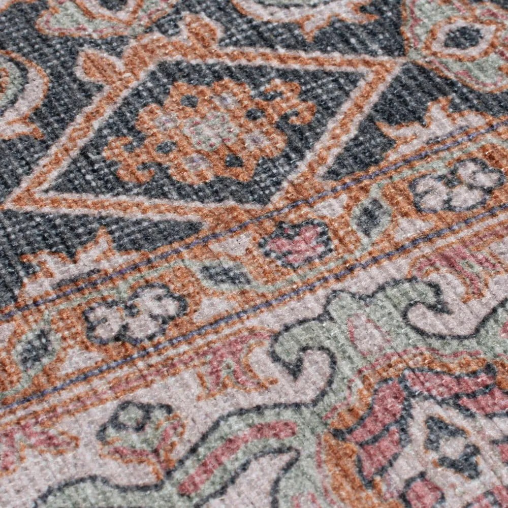 Różowy dywan odpowiedni do prania 190x290 cm Briony Traditional – Flair Rugs