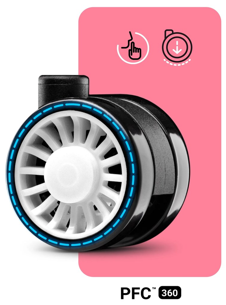 Fotel gamingowy Diablo X-One 2.0 Normal Size, Candy Rose