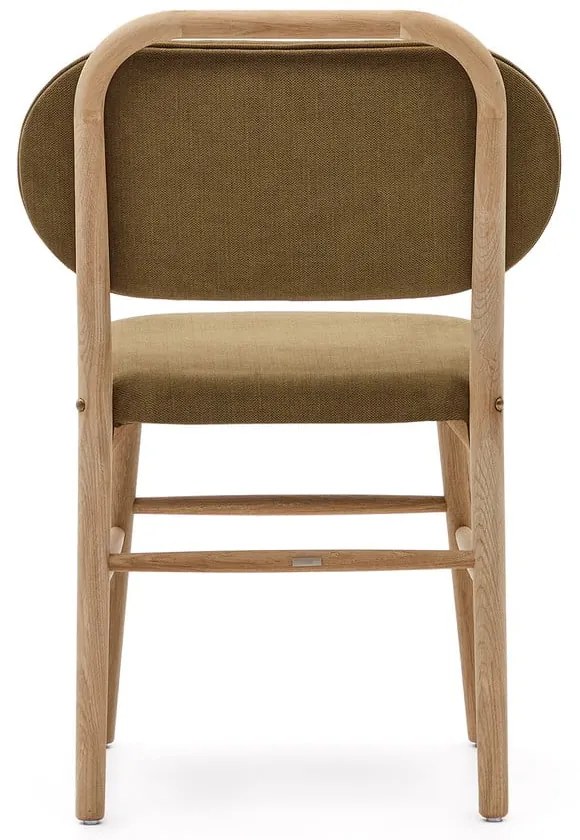 Krzesła w kolorze khaki zestaw 2 szt. Helda – Kave Home