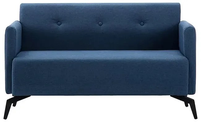 Stylowa 2-osobowa sofa Rivena 2X - niebieska