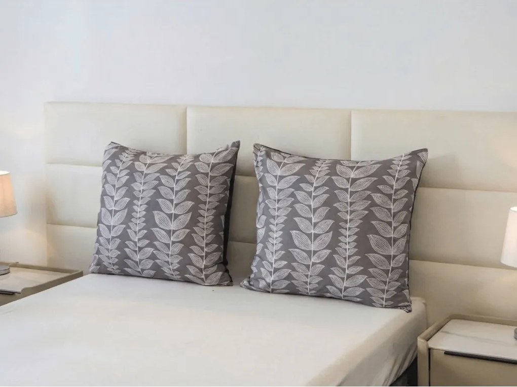 Mikroflanelowa poszewka na poduszkę KAVOLO 40x50 cm, szara