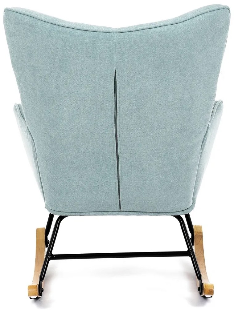 Fotel bujany BLUE2, turkusowy