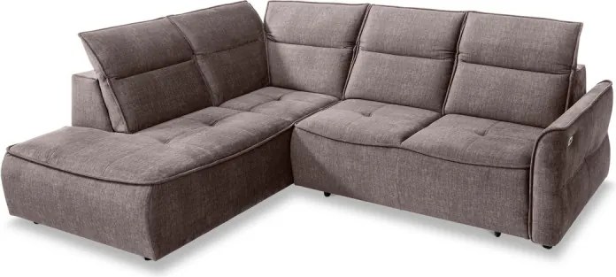 Narożnik MURILLO L z elektryczną regulacją siedziska Lewostronny w tkaninie VOGUE 04 WERSAL