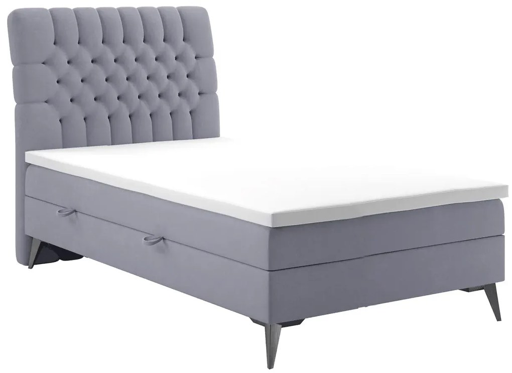 Pojedyncze łóżko boxspring Cremona 80x200 - 32 kolory