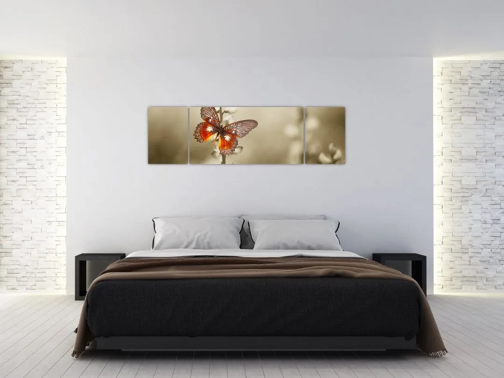 Obraz motyla (170x50 cm)