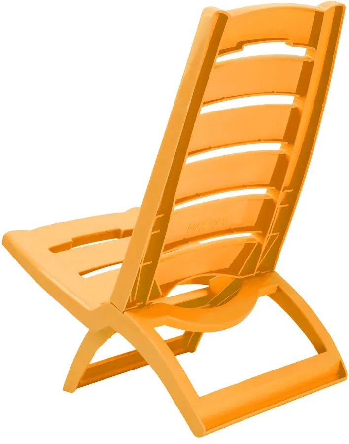Krzesło żółte ogrodowe E2-M71