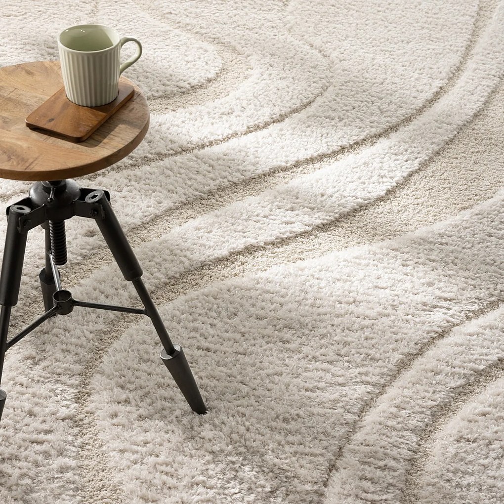 Dywan Relief cream 160x230 cm