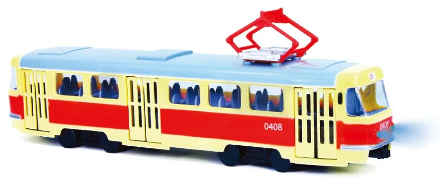 Rappa Tramwaj z dźwiękiem i światłem, 28 cm