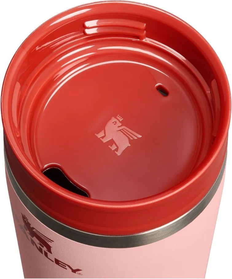 Brzoskwiniowy kubek termiczny ze stali nierdzewnej 230 ml Café-To-Go Travel Mug Peach Rose – Stanley