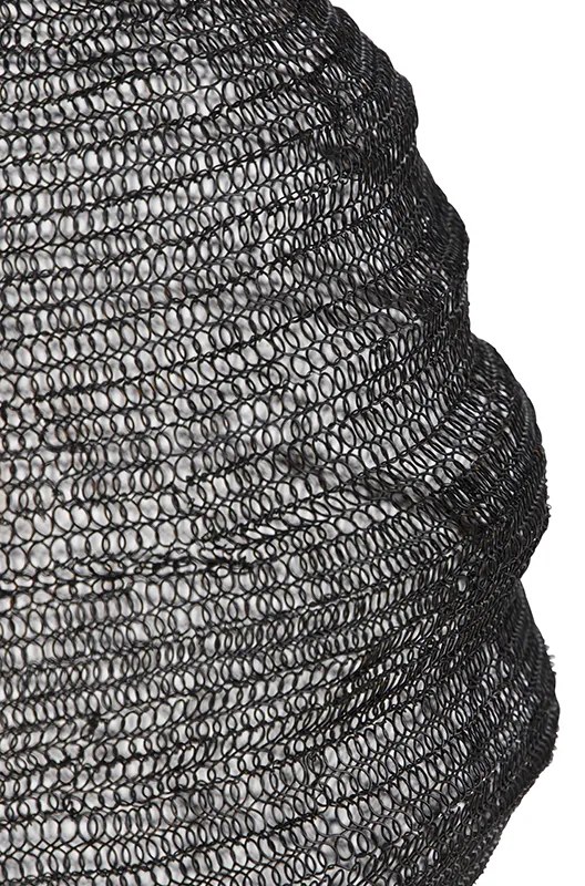 Orientalna lampa wisząca czarna 45 cm - Nidum L