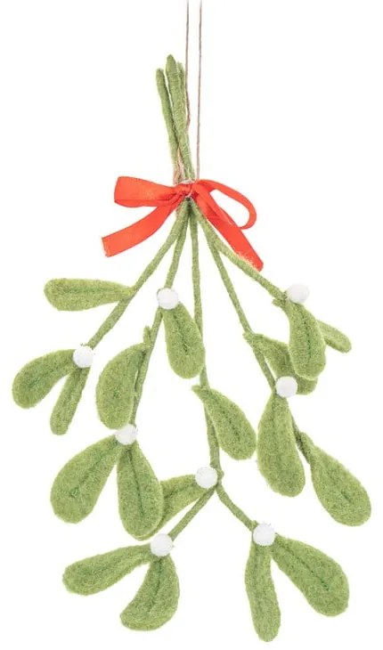 Wełniana ozdoba świąteczna wykonana ręcznie 25 cm Mistletoe – Sass &amp; Belle