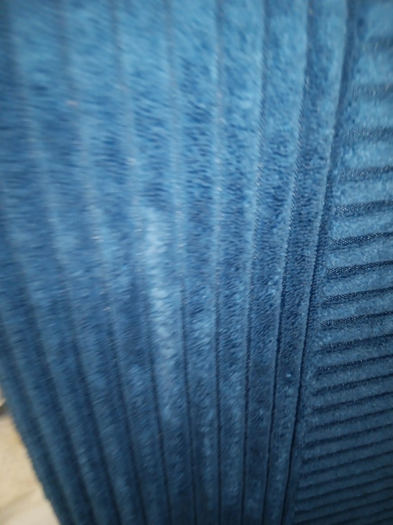 PROMOCJA Rozkładana sofa w kształcie U TAVERO 321x140 cm, ciemnoniebieska II. gatunek