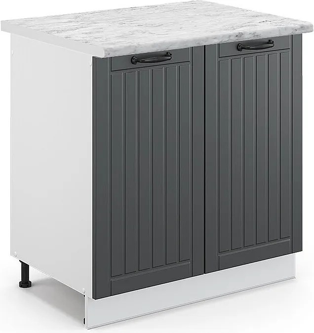 Szafka narożna beton 75.6x60x81.6 r-line