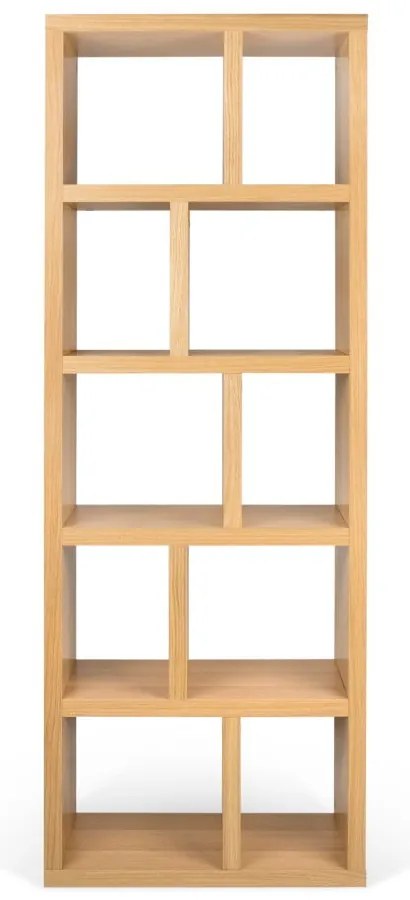 Regał w dekorze dębu 70x198 cm Berlin – TemaHome