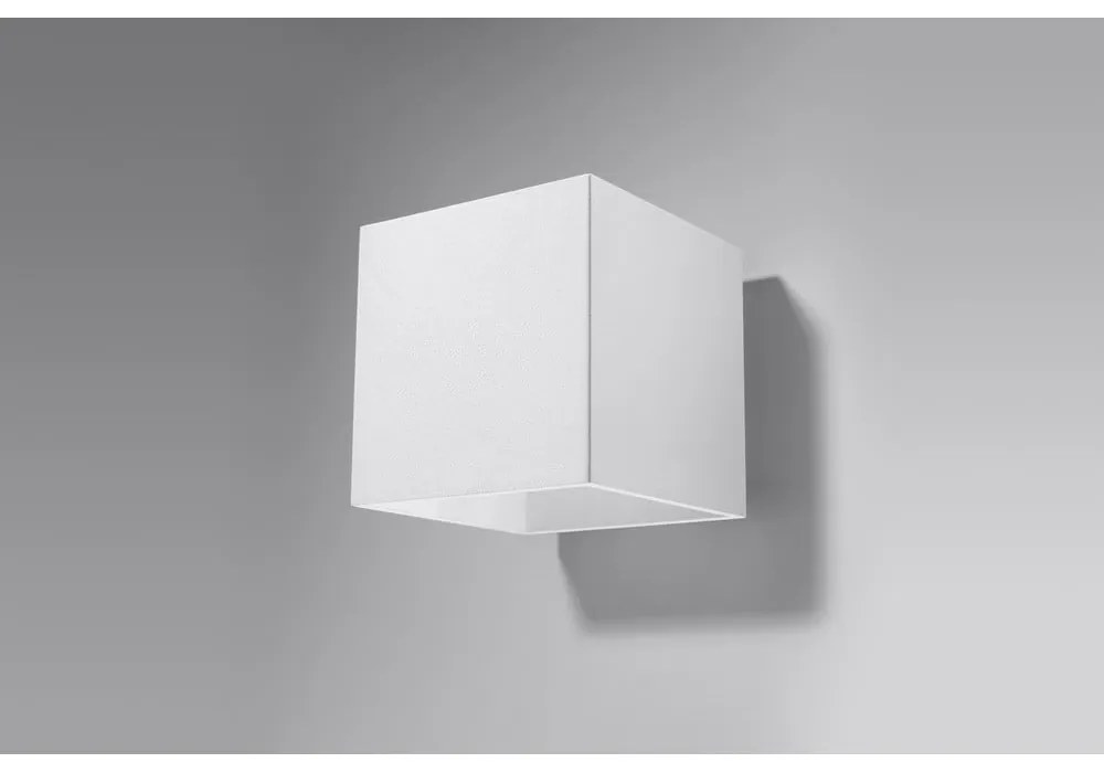 Biały kinkiet Geo – Sollux