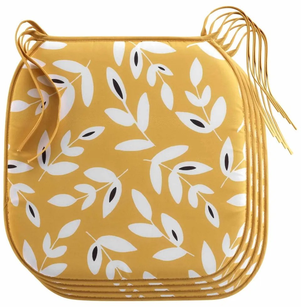 Poduszki na krzesła zestaw 4 szt. 38x38 cm Bellys – douceur d'intérieur