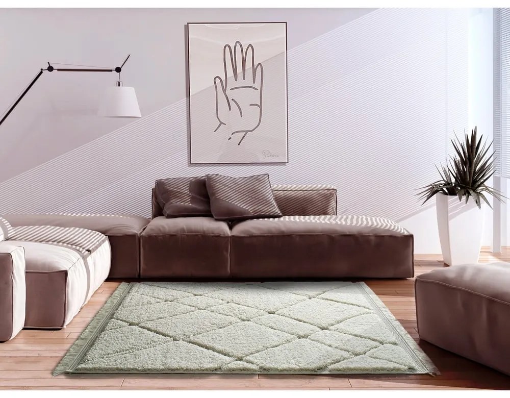 Beżowy dywan Universal Kai Line, 130x195 cm
